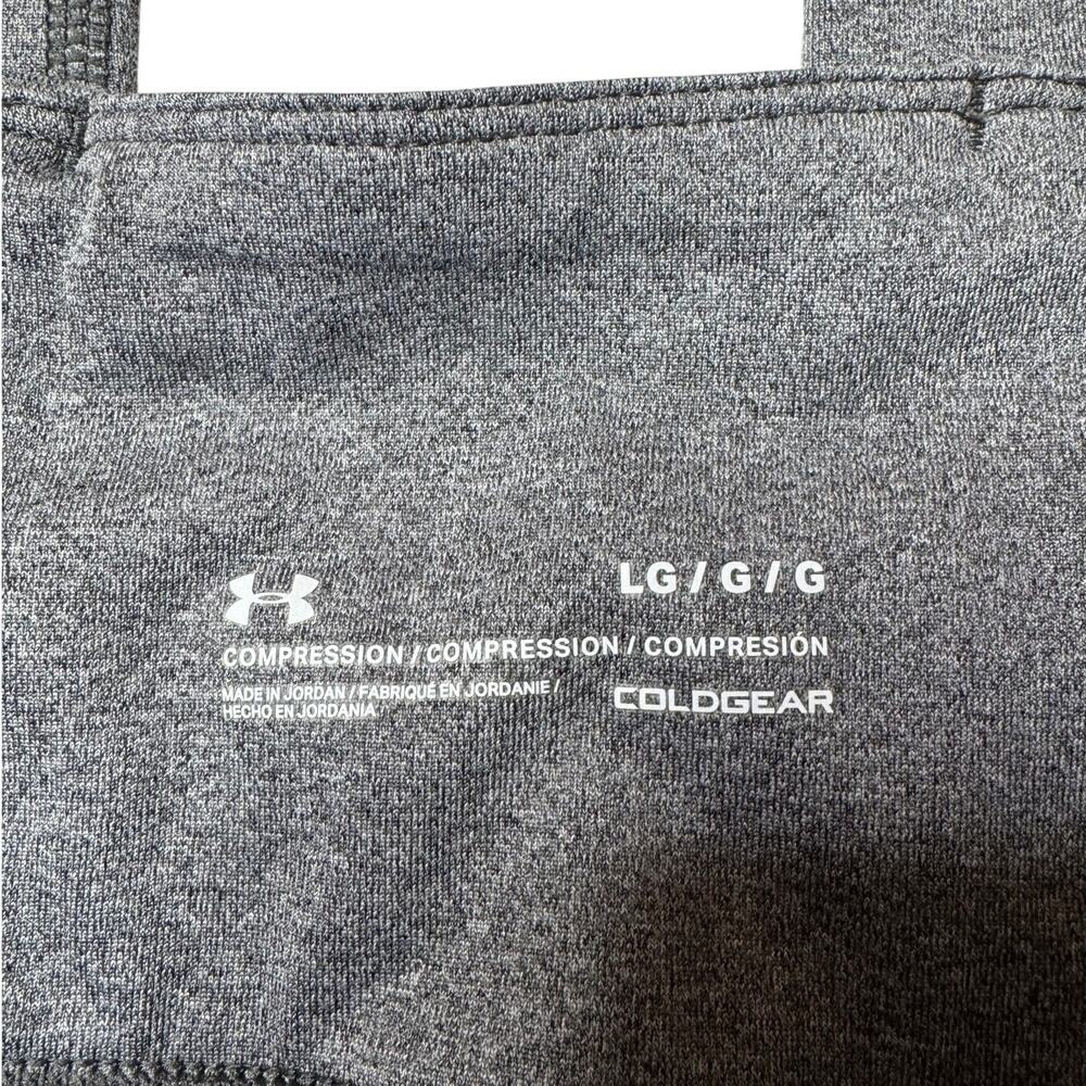 Under Armour Womens ColdGear Compression Leggings Gray Thermal Running L - Picture 9 of 10